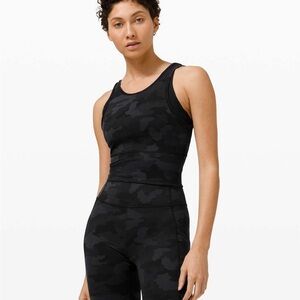 NWT! Lululemon Power Pivot Tank in Heritage Camo Everlux 0